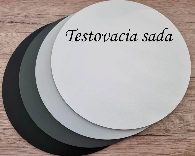 Testovacia sada kruhových podnosov